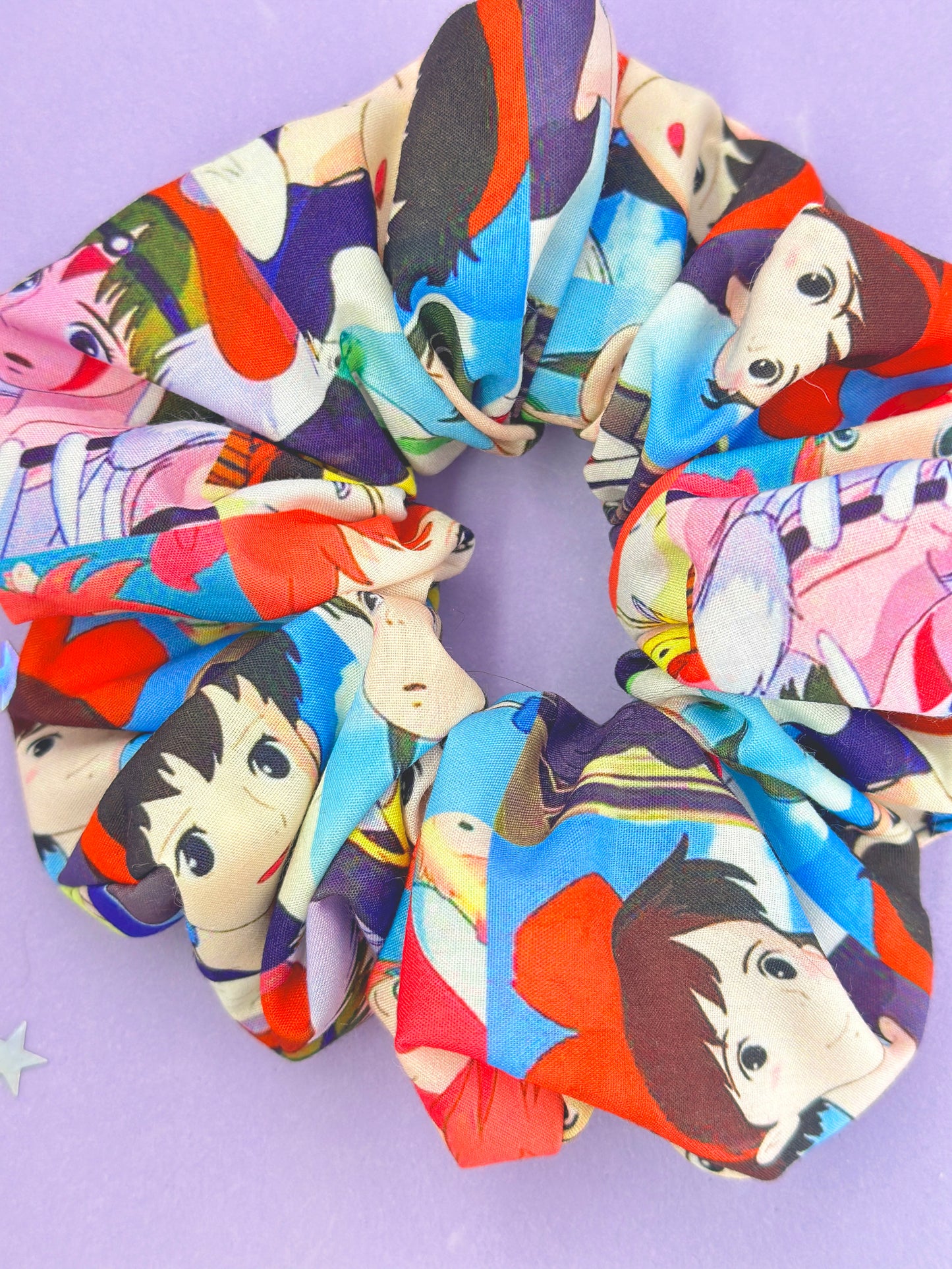 Anime Movie Scenes Scrunchie