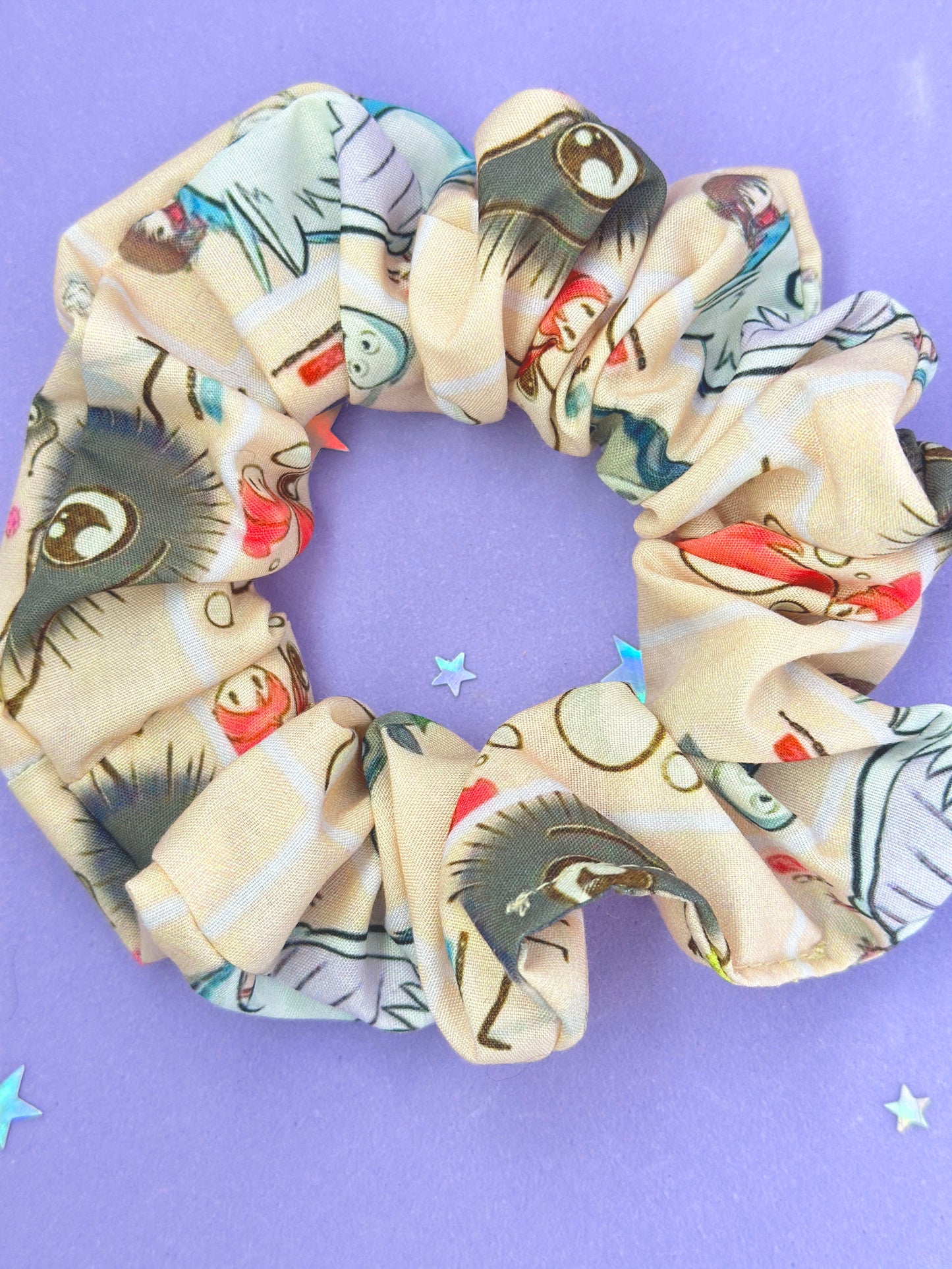 Anime Watercolour Scrunchie