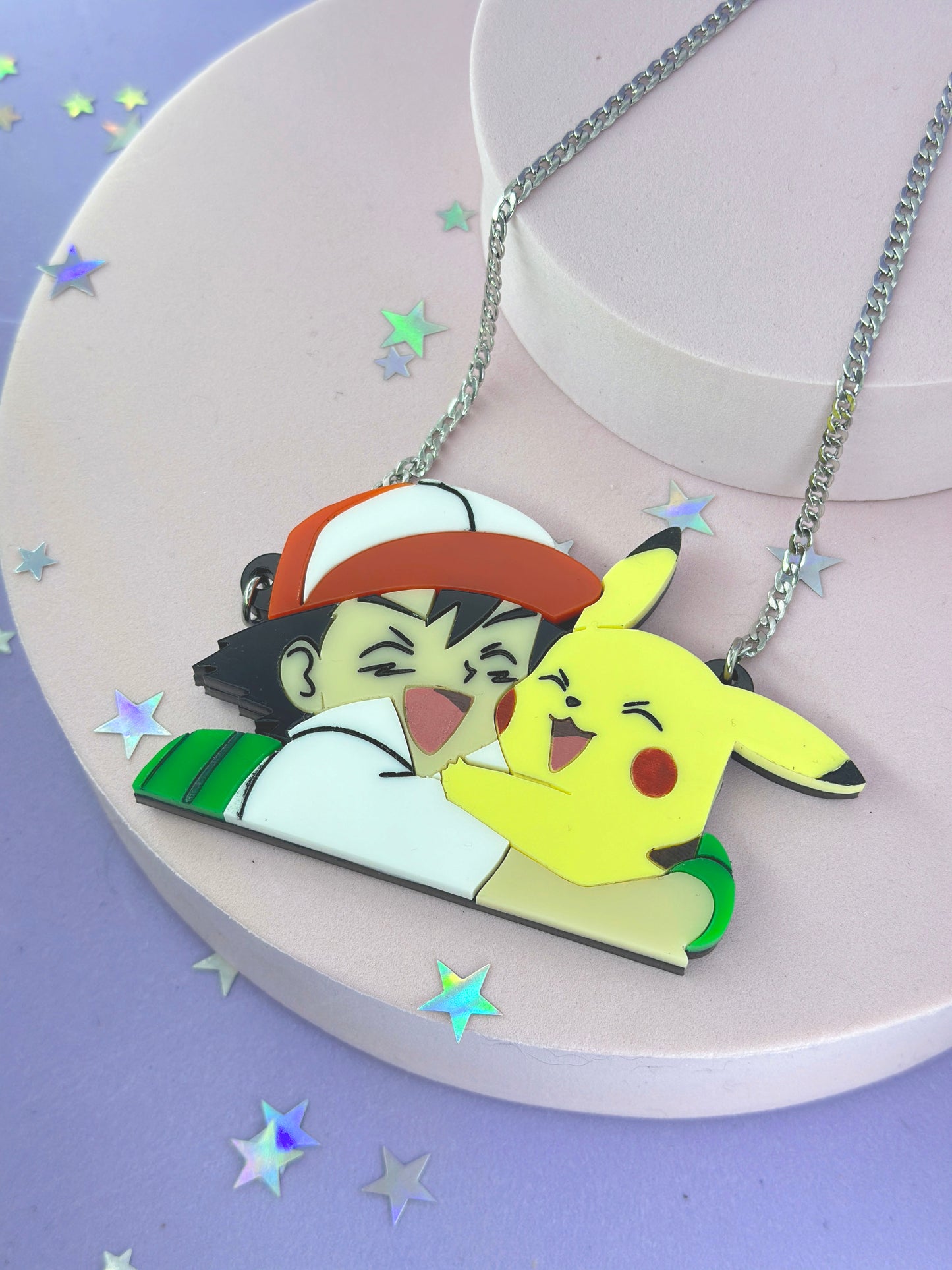 Trainer & Electric Buddy Necklace