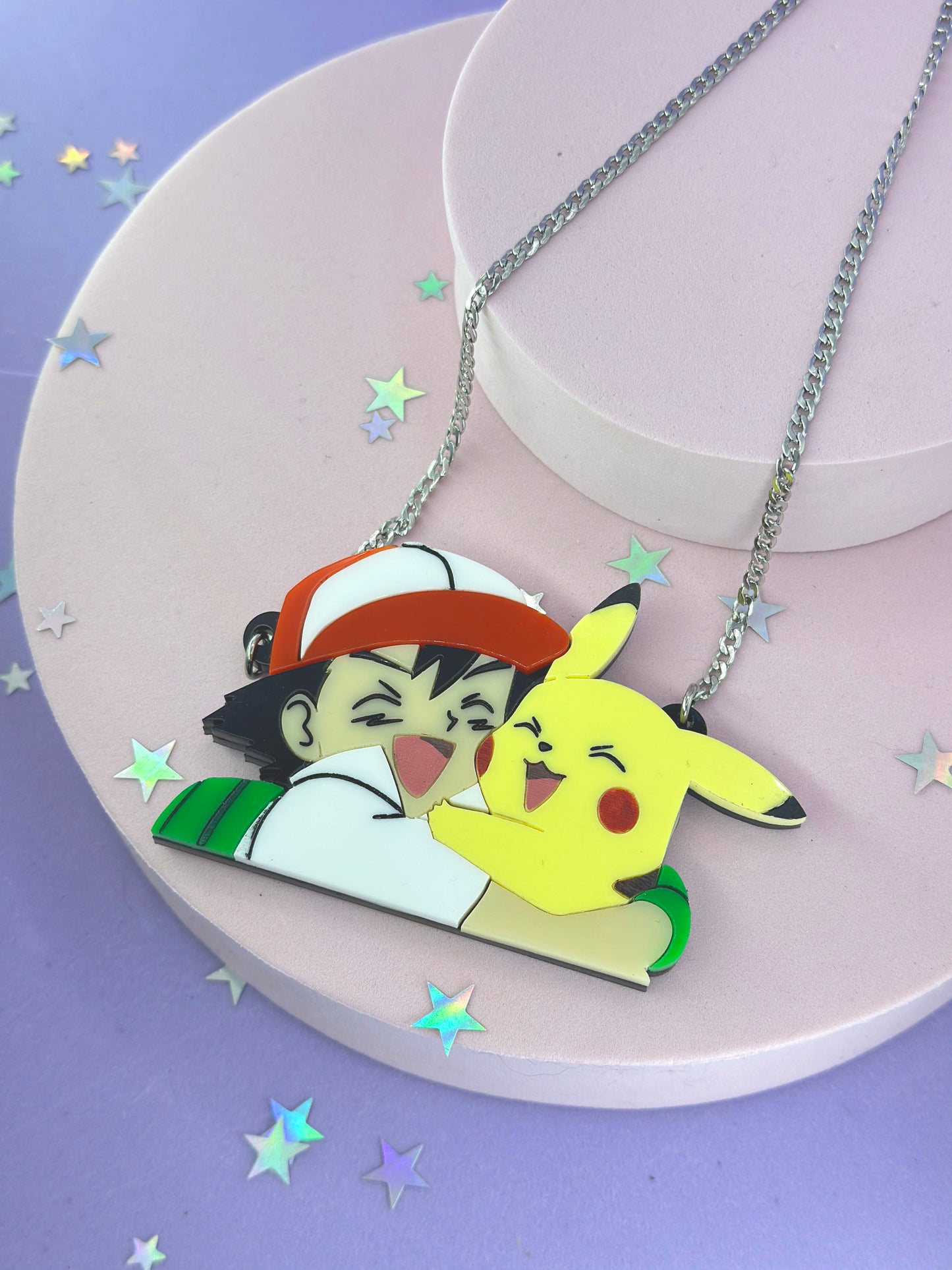 Trainer & Electric Buddy Necklace