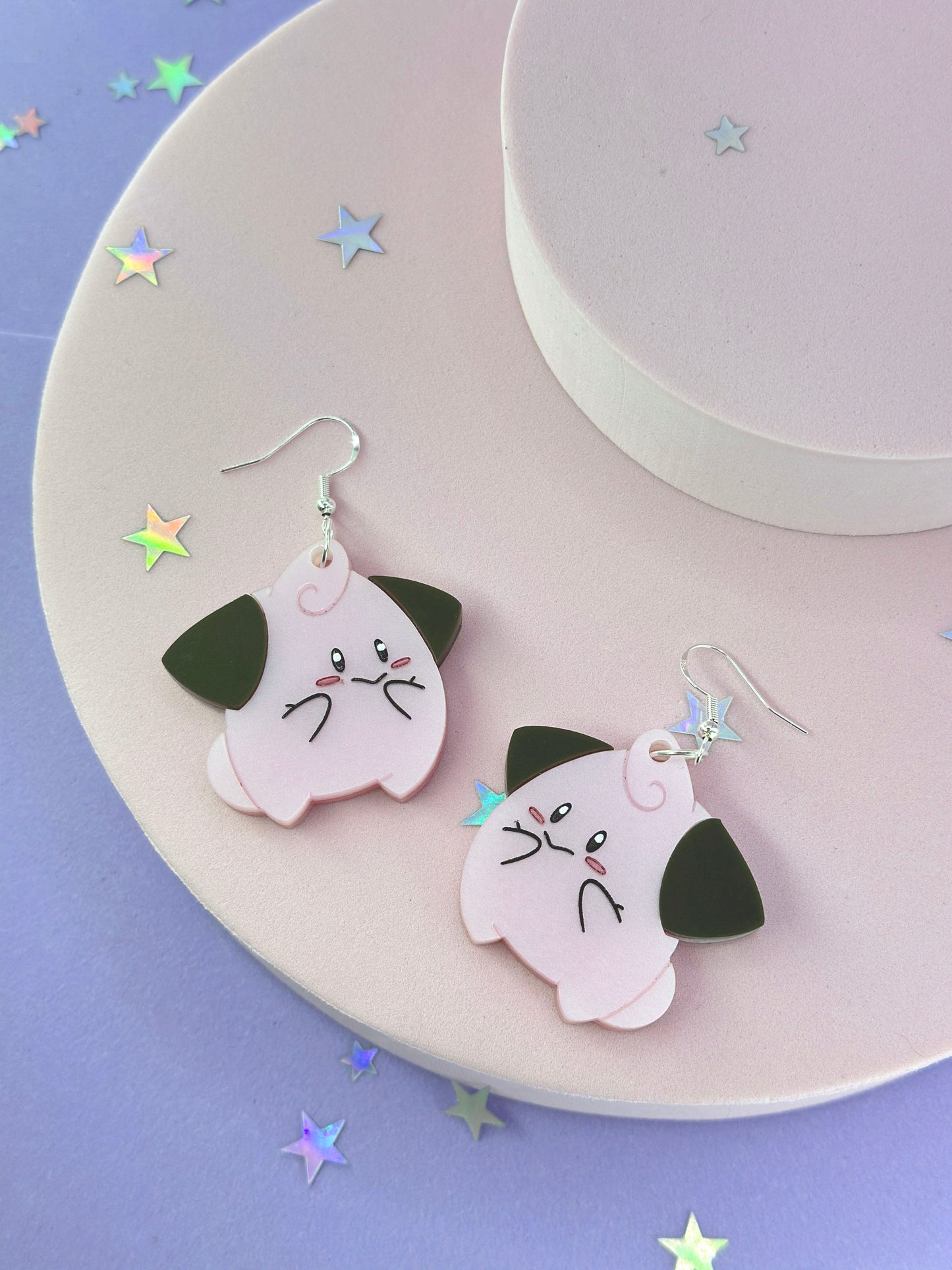 Clef Clef Acrylic Earrings