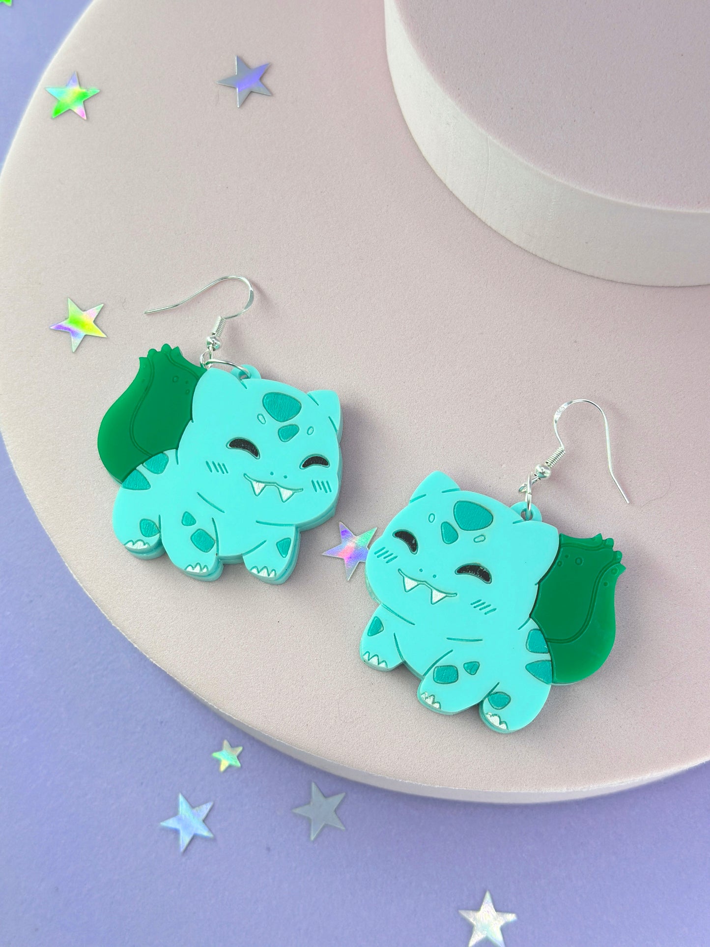 Grass Starter Acrylic Earrings