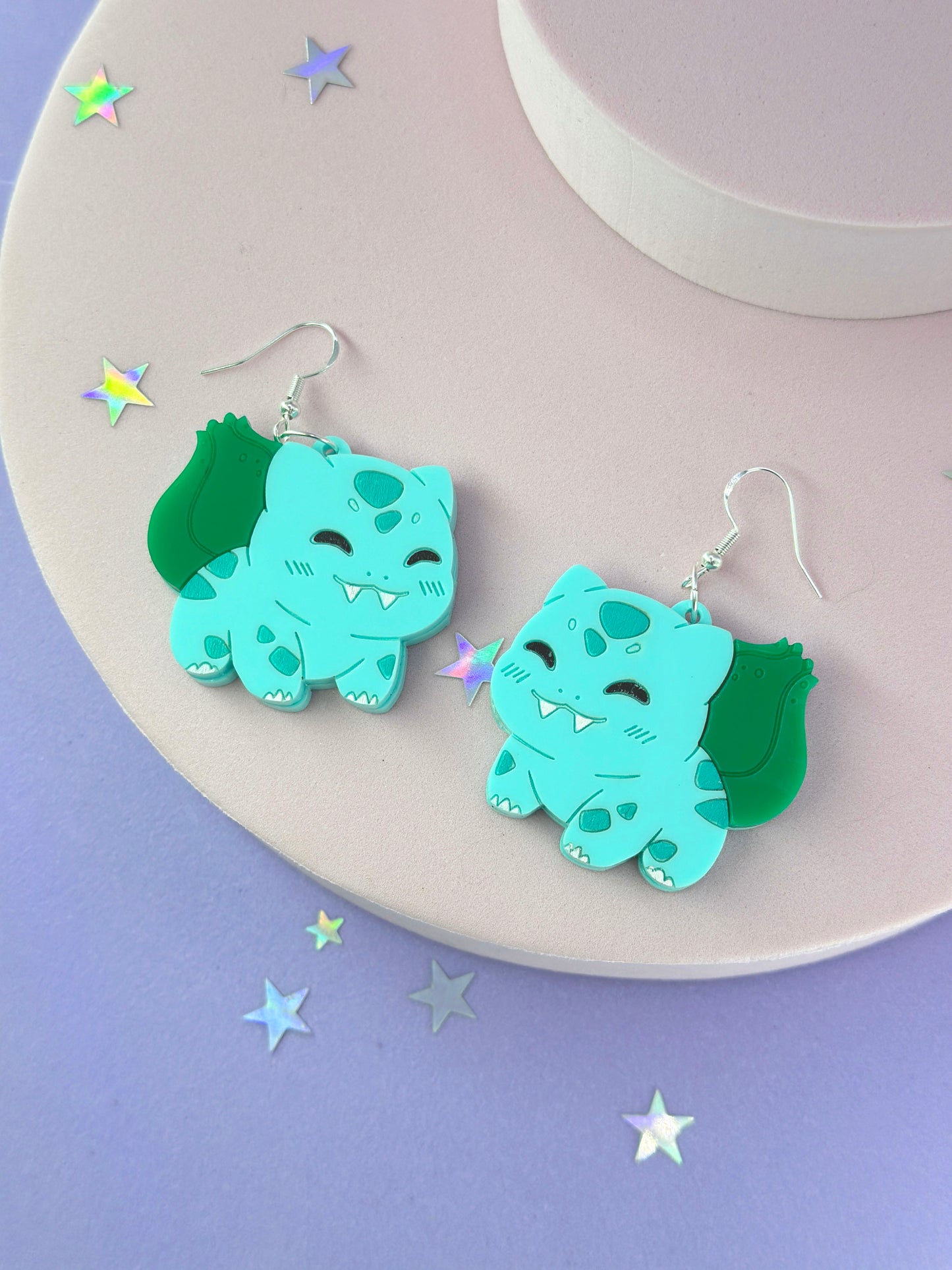 Grass Starter Acrylic Earrings