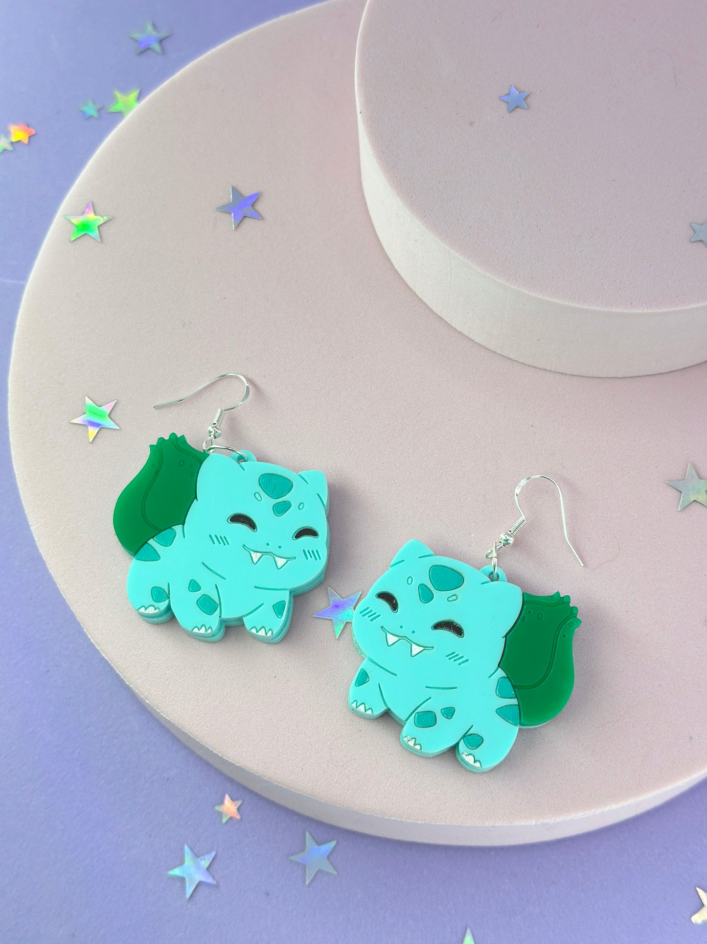 Grass Starter Acrylic Earrings