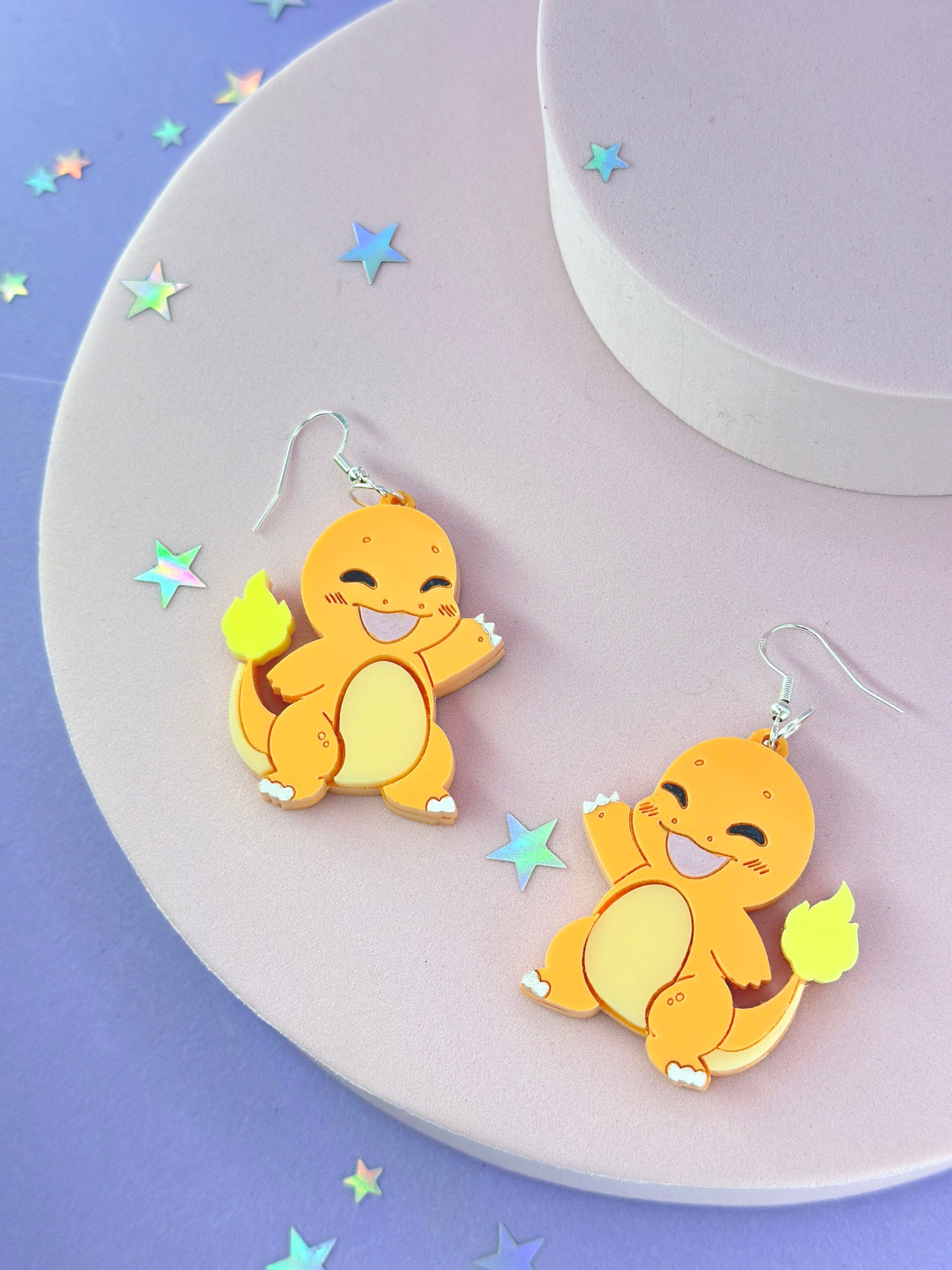 Fire Starter Acrylic Earrings