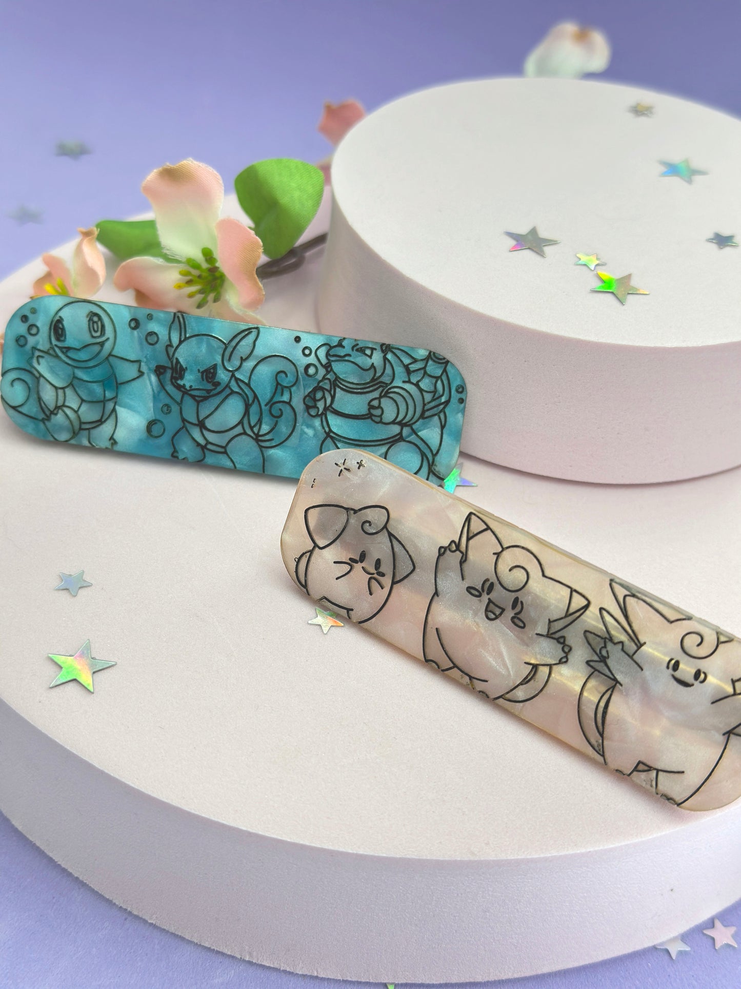Water Evolution Hair Clip