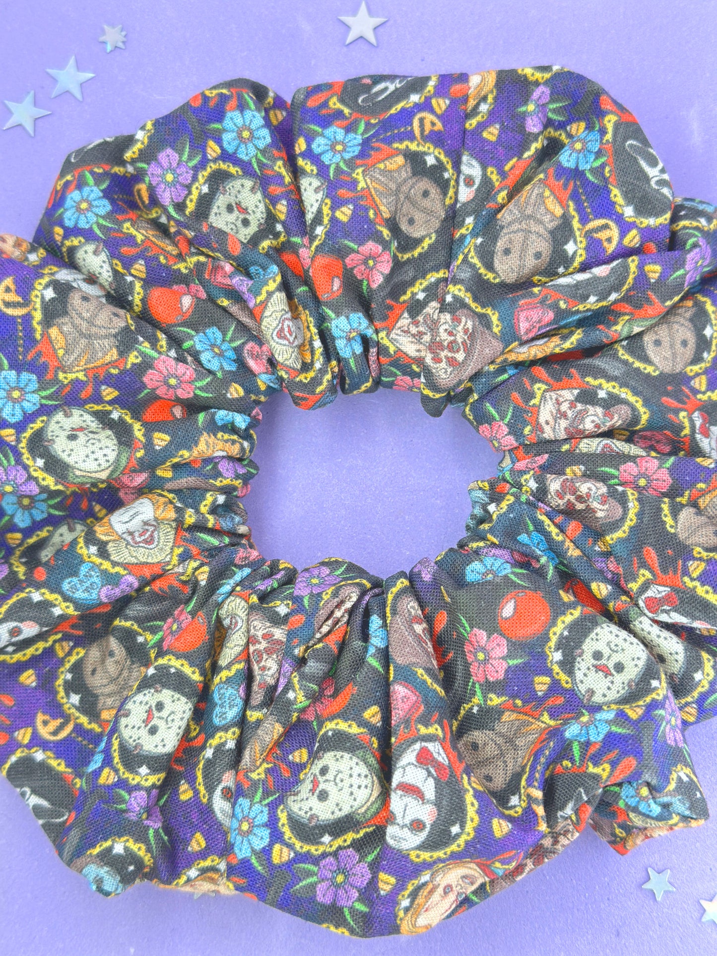 Killers Tattoo Premium Cotton Print Scrunchie