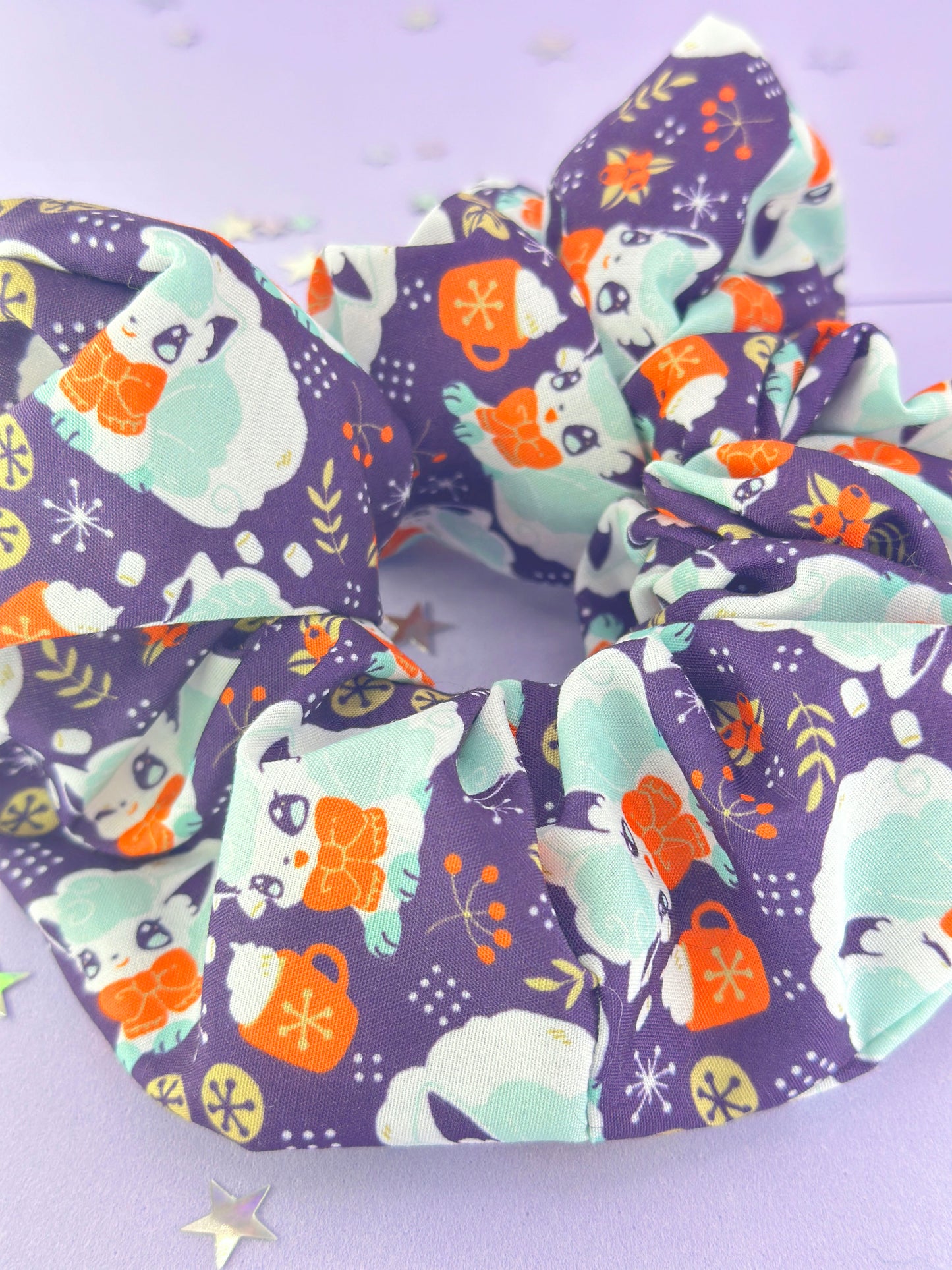 Festive Fox Scrunchie