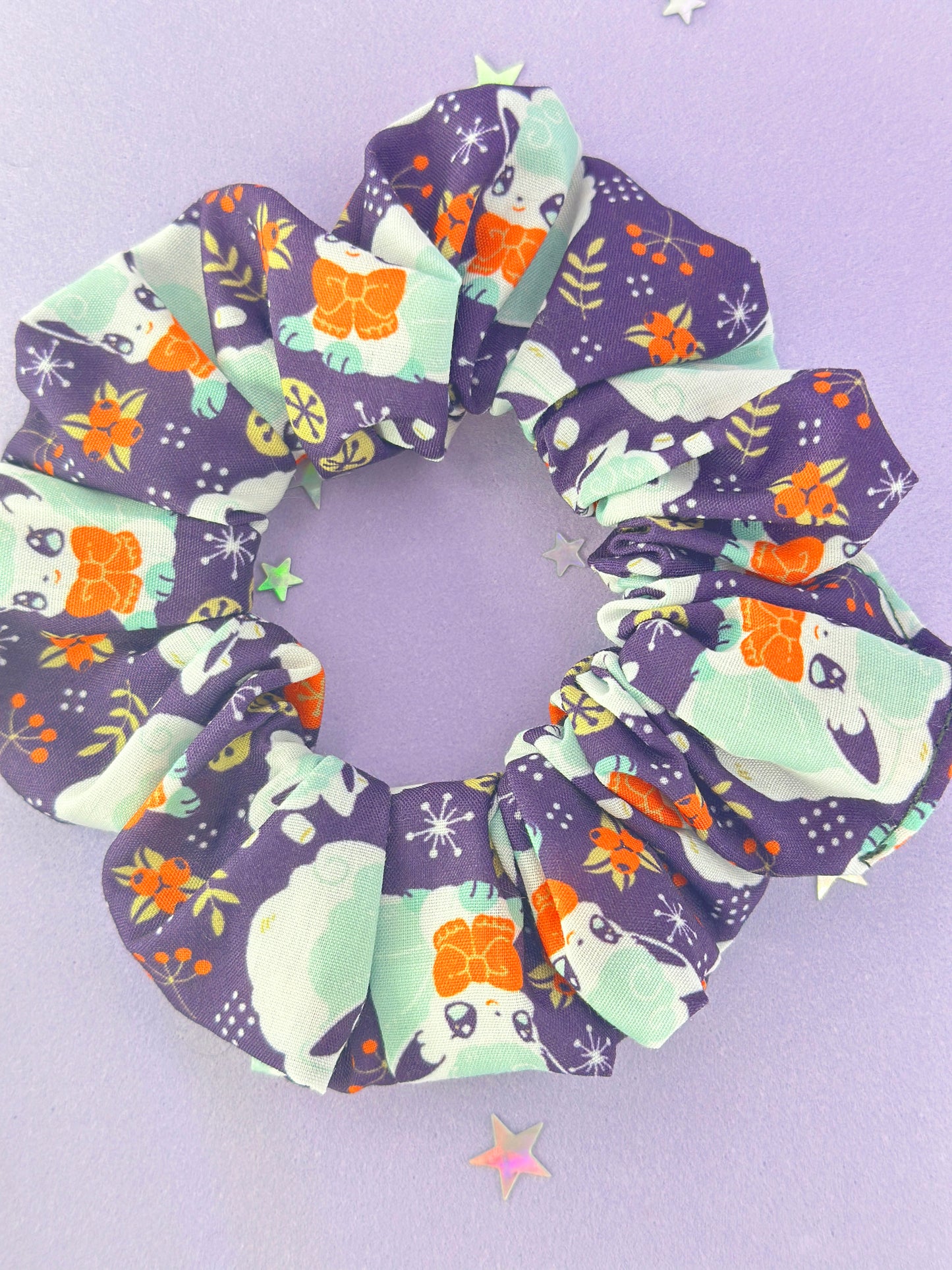 Festive Fox Scrunchie