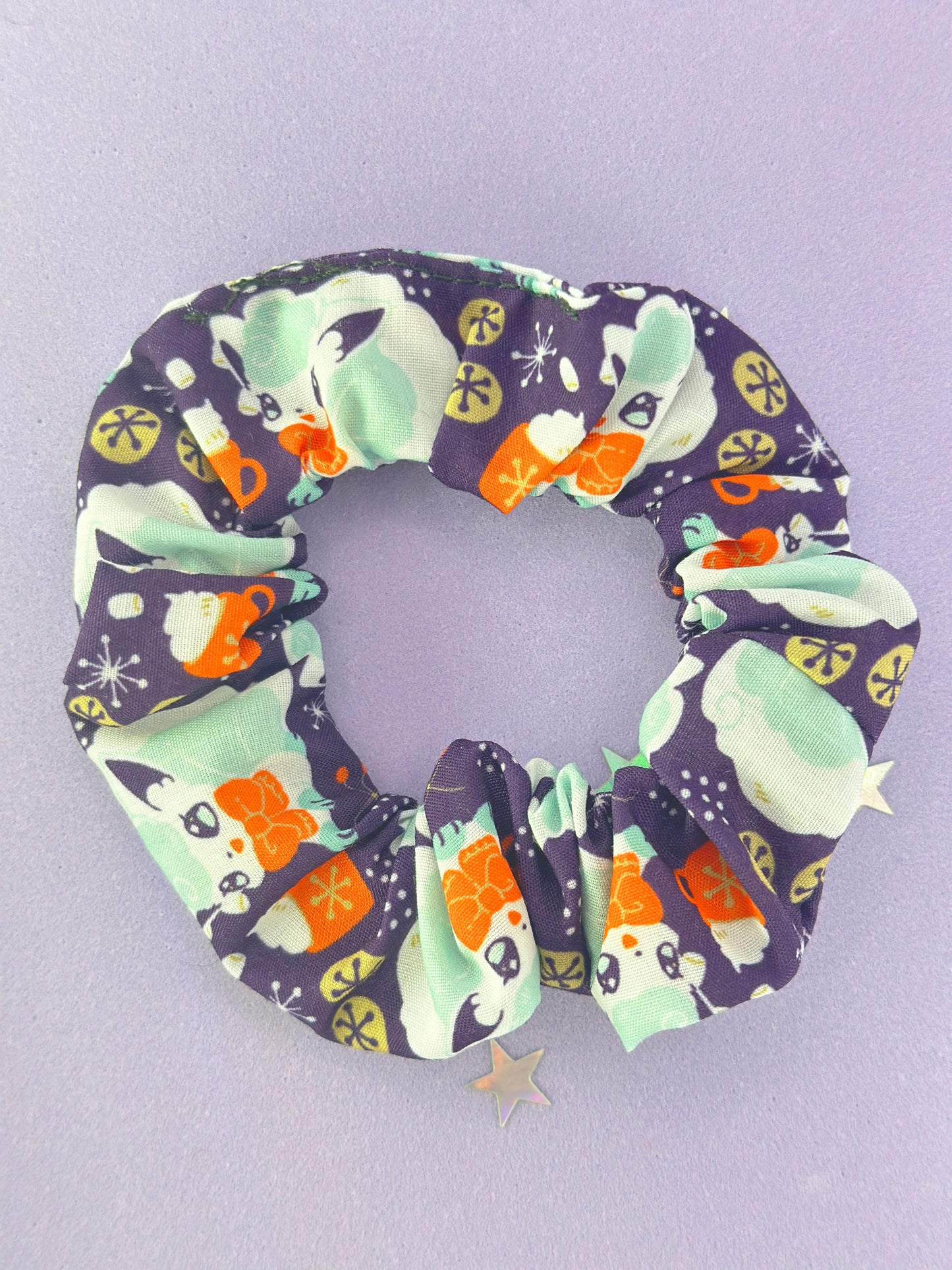 Festive Fox Scrunchie