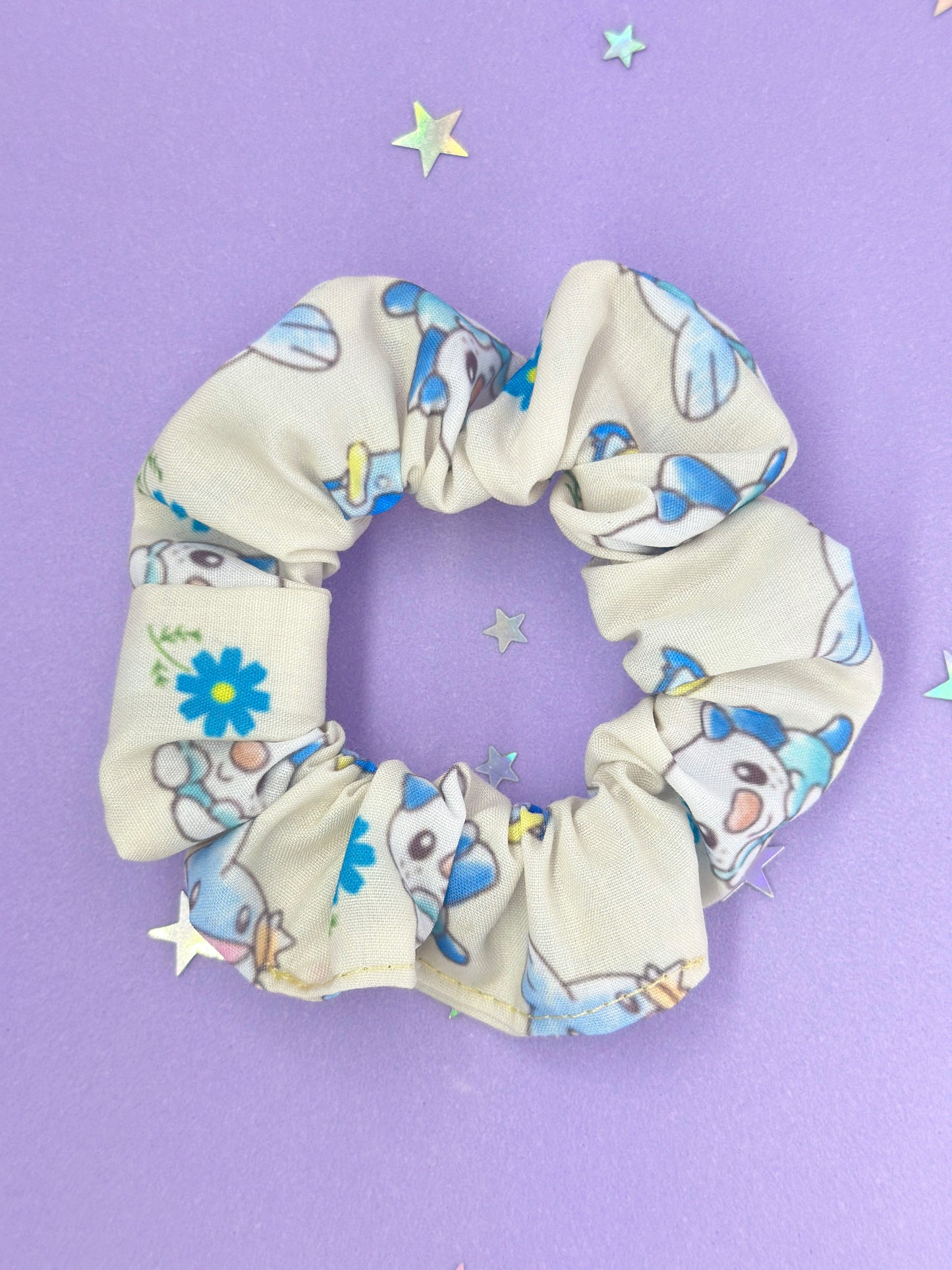 Cute Penguin & Otter Scrunchie