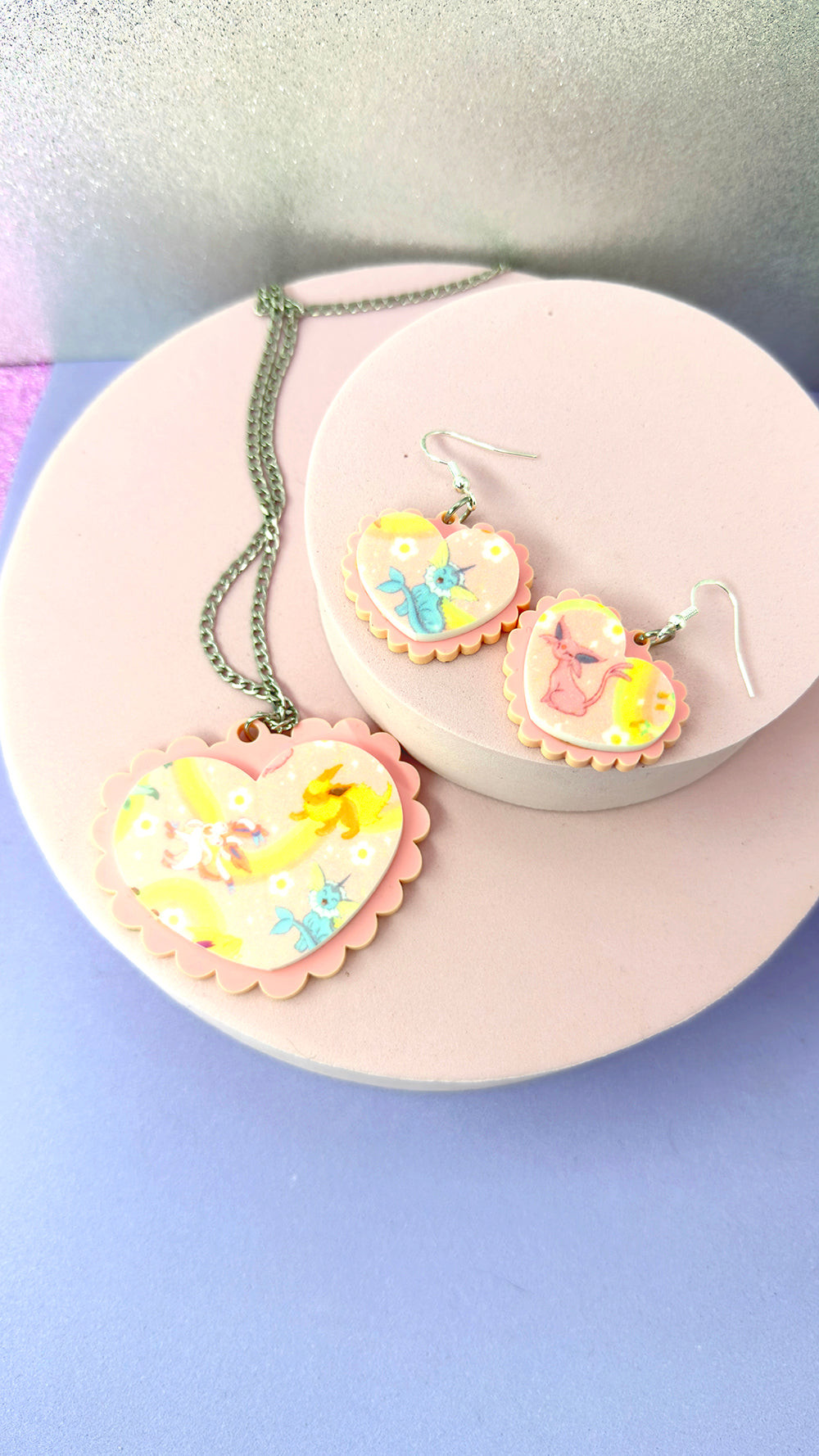 Mini Evolution Heart Earrings