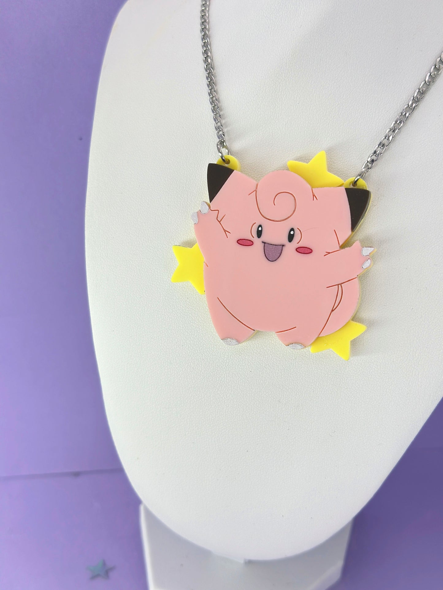 Fairy Type Stars Statement Necklace