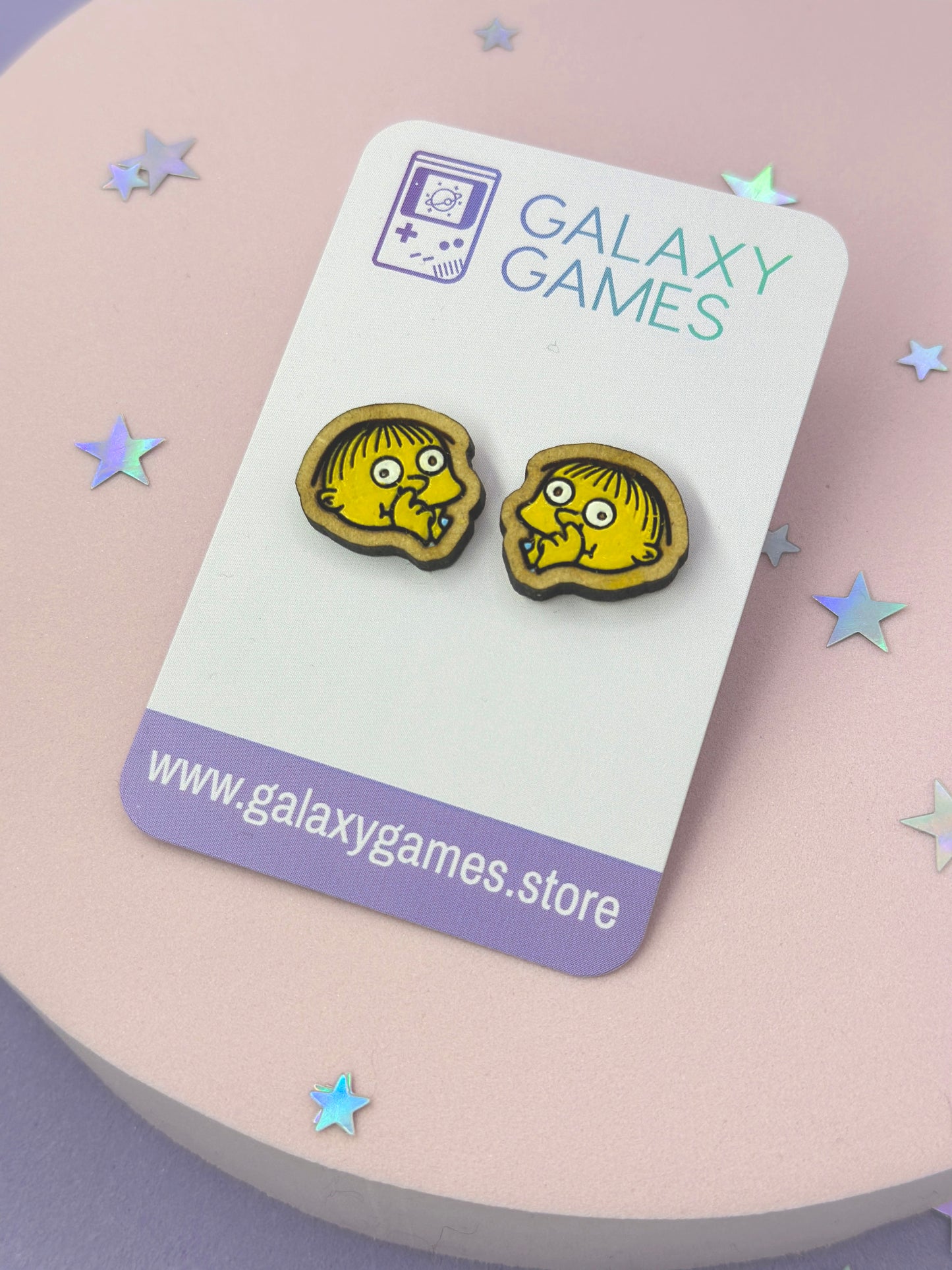 Yellow Boy Earrings