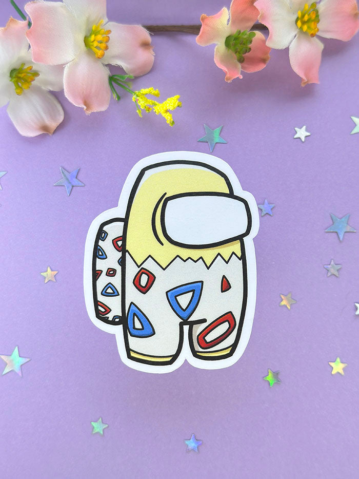 Eggy Boy Crewmate Sticker