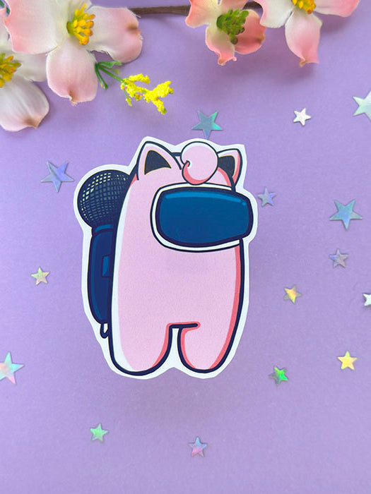 Jiggle Crewmate Sticker