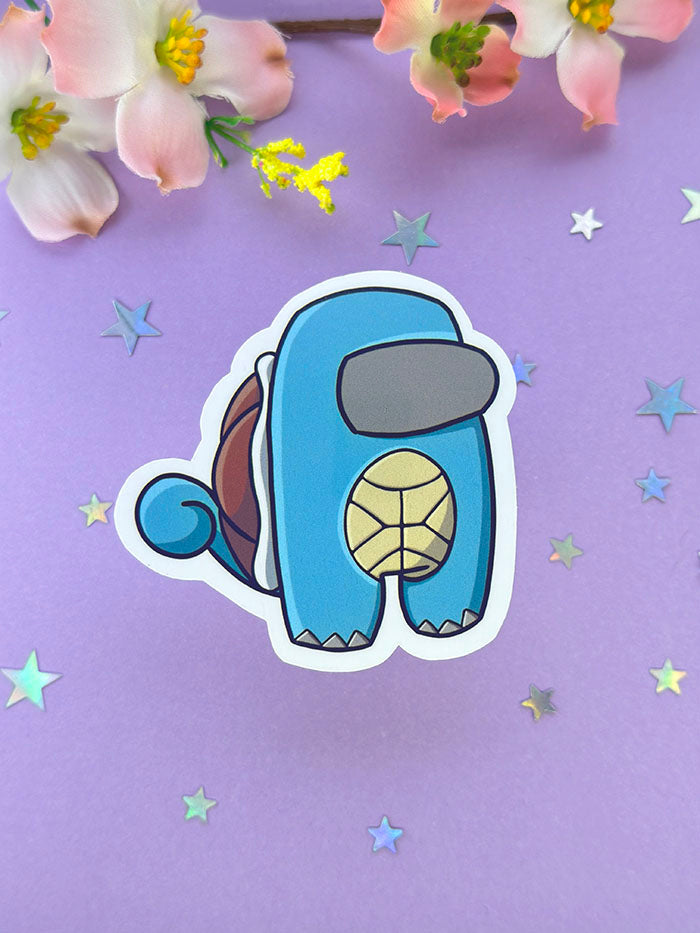 Water Turtle Crewmate Sticker