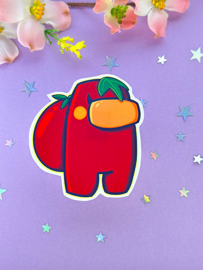 Ketchup Crewmate Sticker