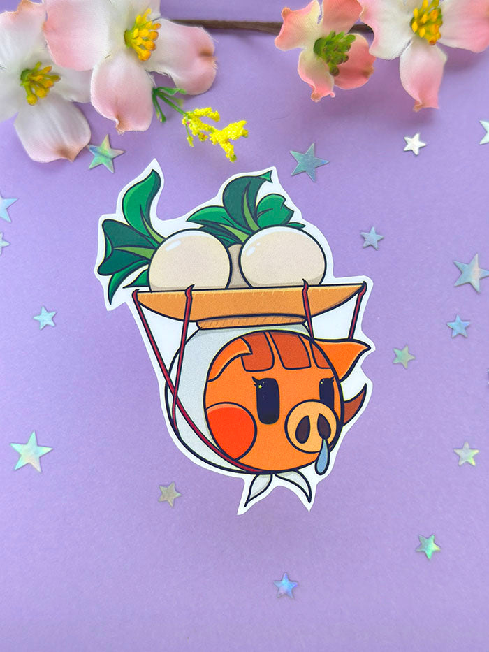 Turnip Villager Sticker