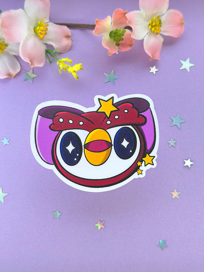 Moon Owl Sticker