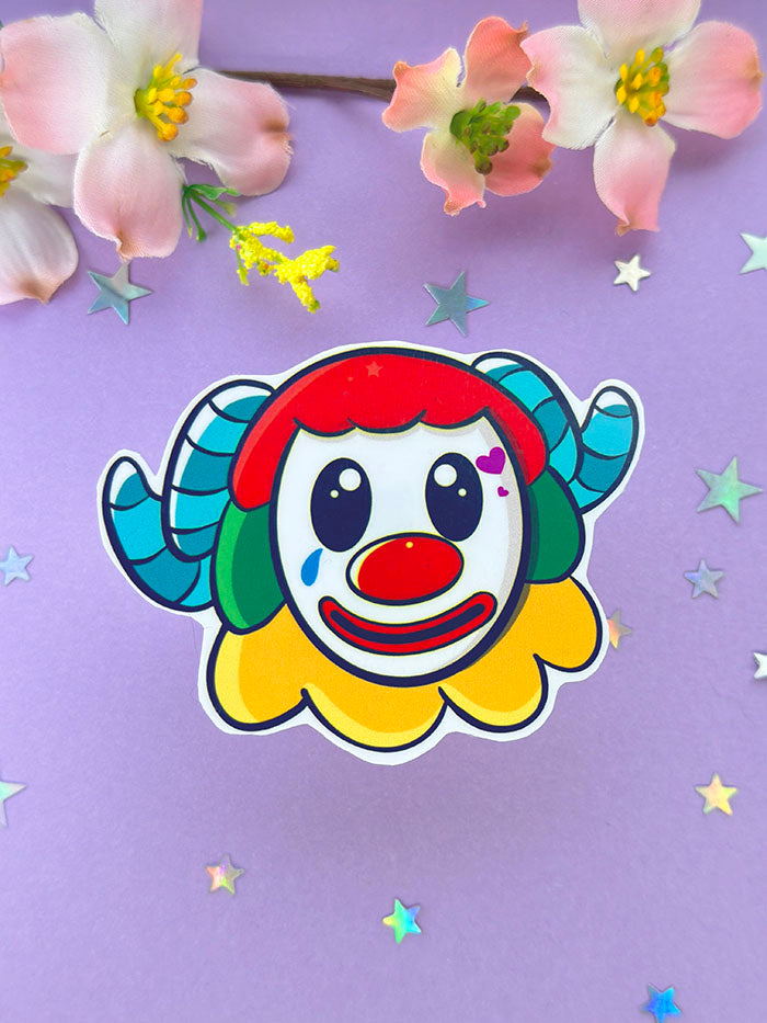 Clown Villager Sticker