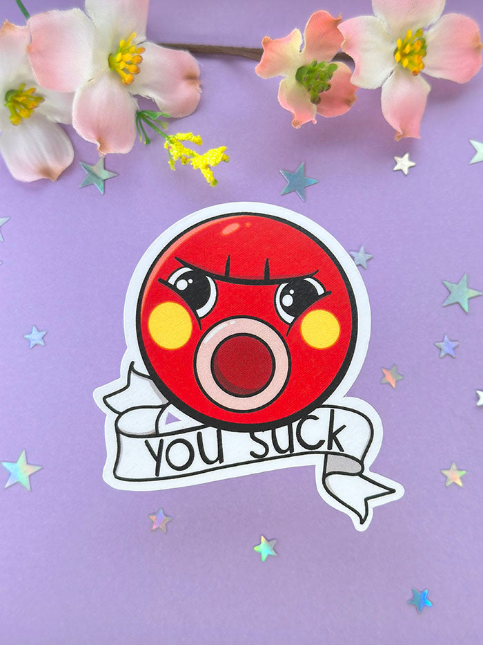 Octopus Villager Sticker
