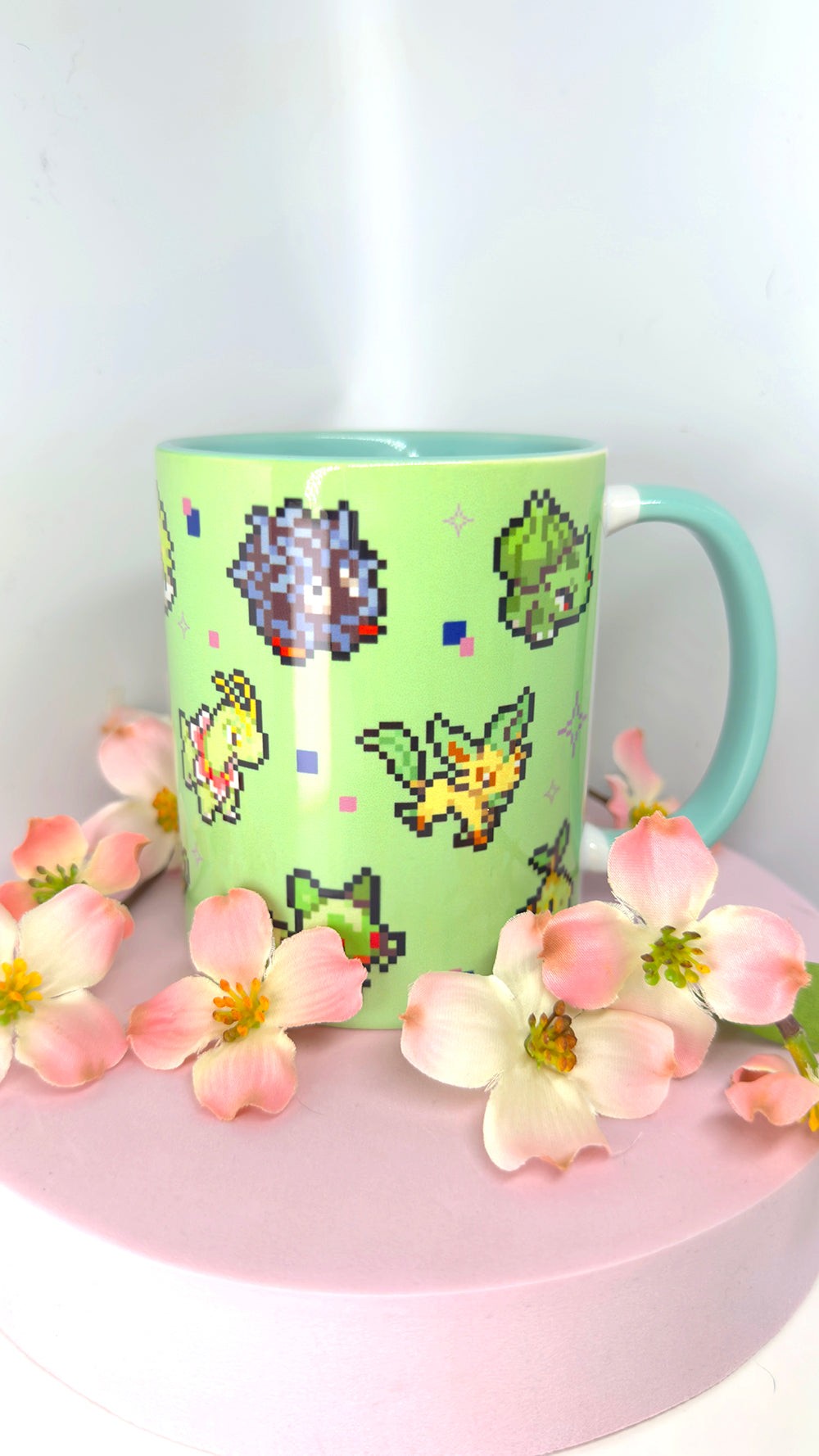 Grass Type Pixel Mug