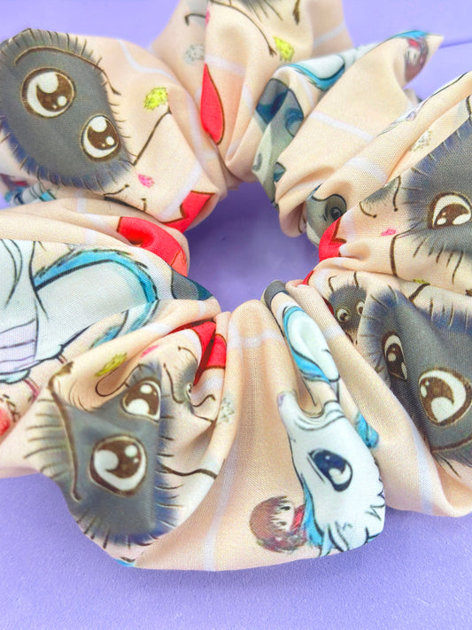 Anime Watercolour Scrunchie