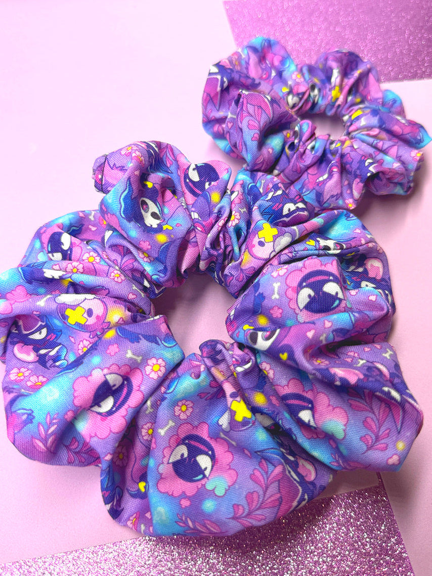 Ghosties Cotton Scrunchie