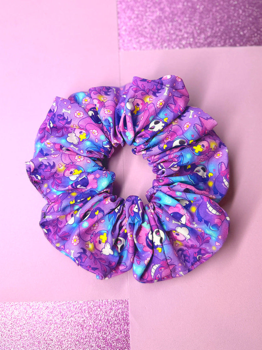 Ghosties Cotton Scrunchie