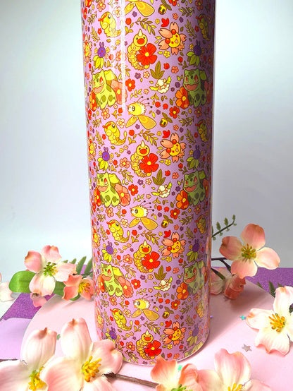 Lilac Bulb Tumbler