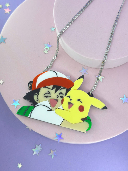 Trainer & Electric Buddy Necklace