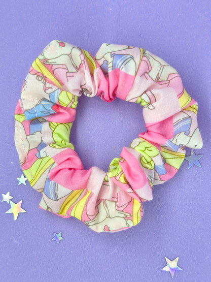 Anime Girl Funny Face Scrunchie