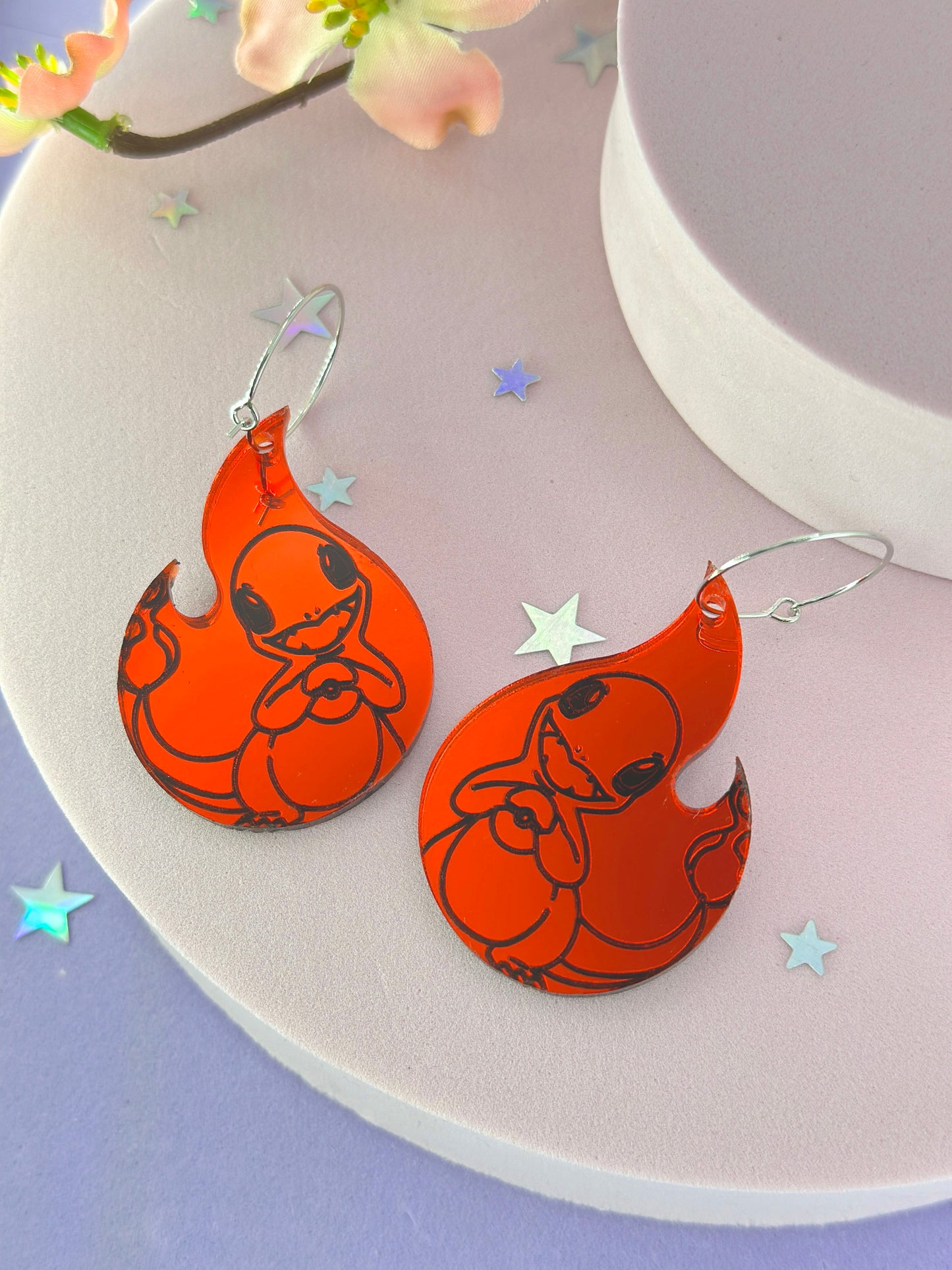Custom Mirror Earrings