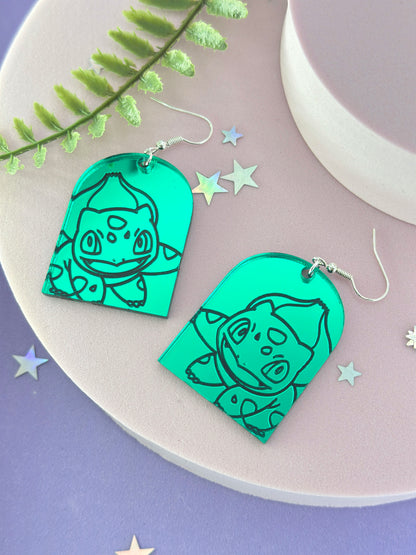 Custom Mirror Earrings