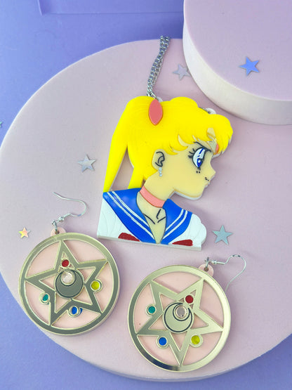 Celestial Sailor Statement Necklace