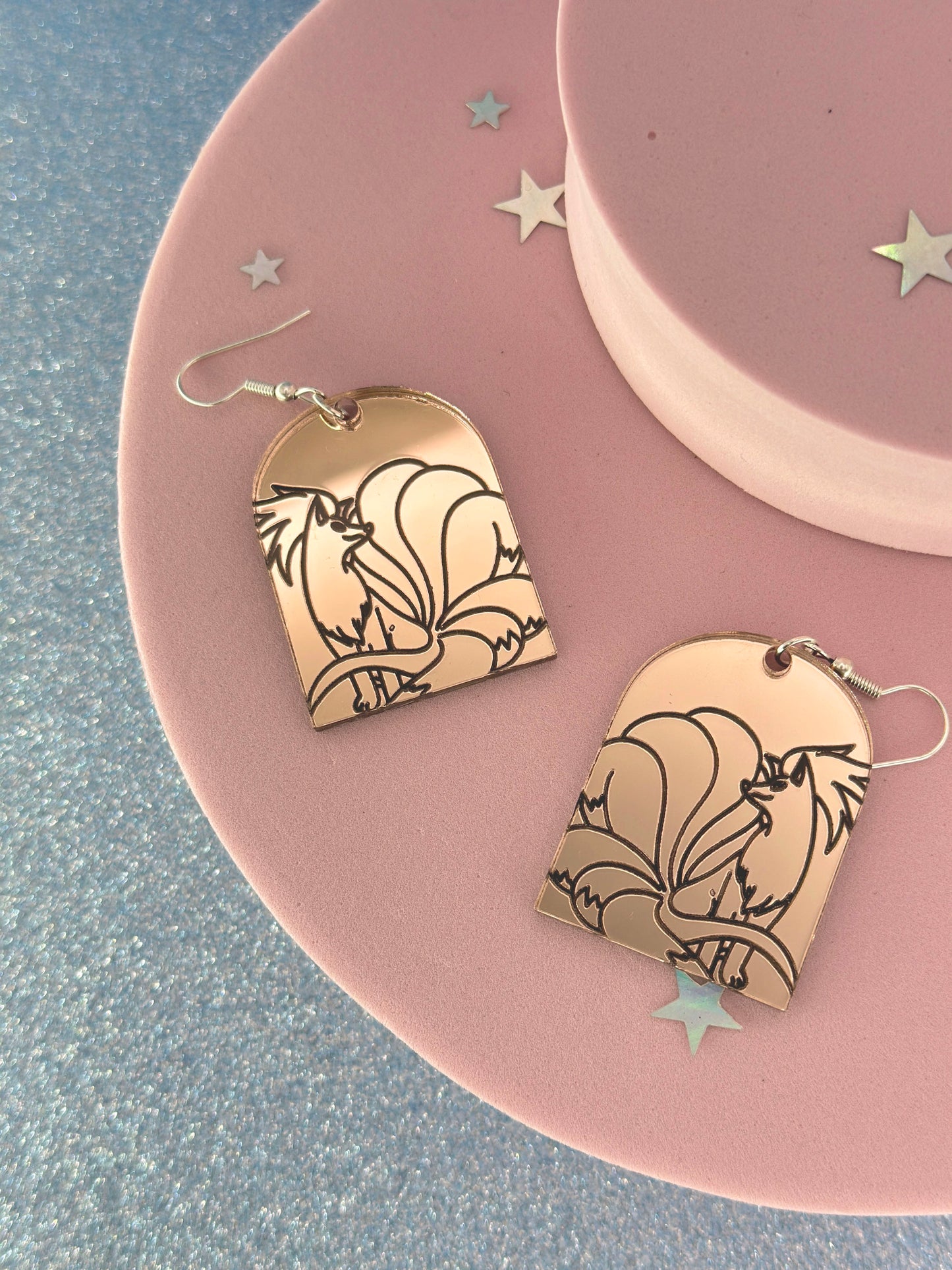 Custom Mirror Earrings