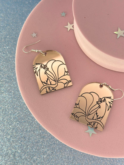 Custom Mirror Earrings