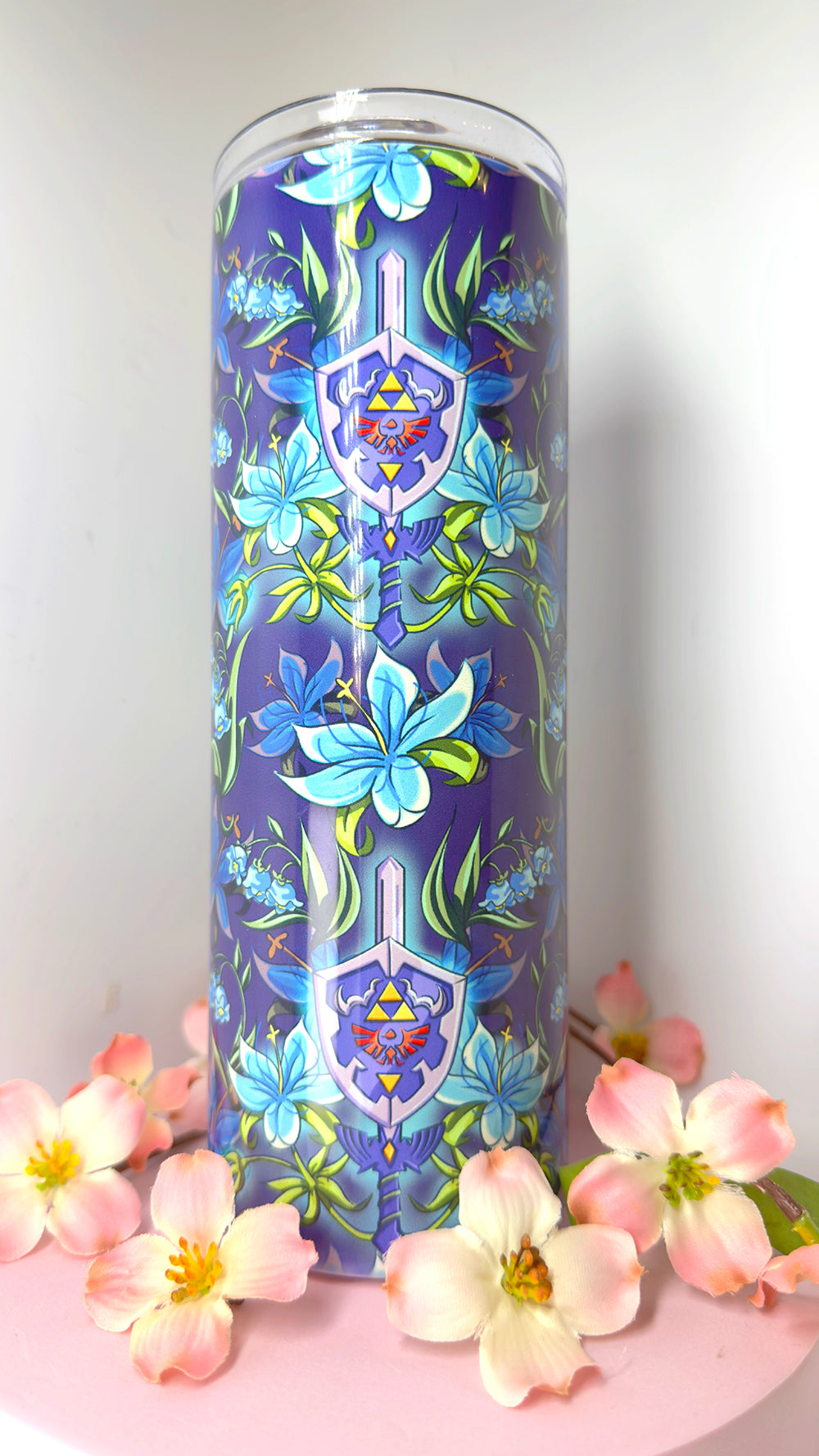 Sword & Shield Flowery Tumbler