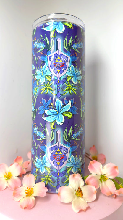 Sword & Shield Flowery Tumbler