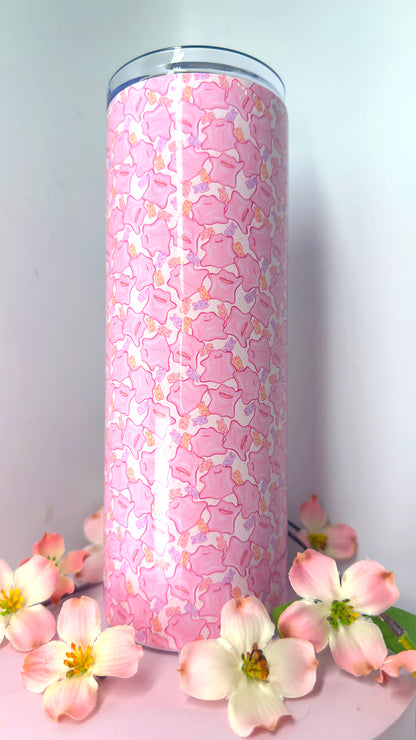 Pink Blob Tumbler