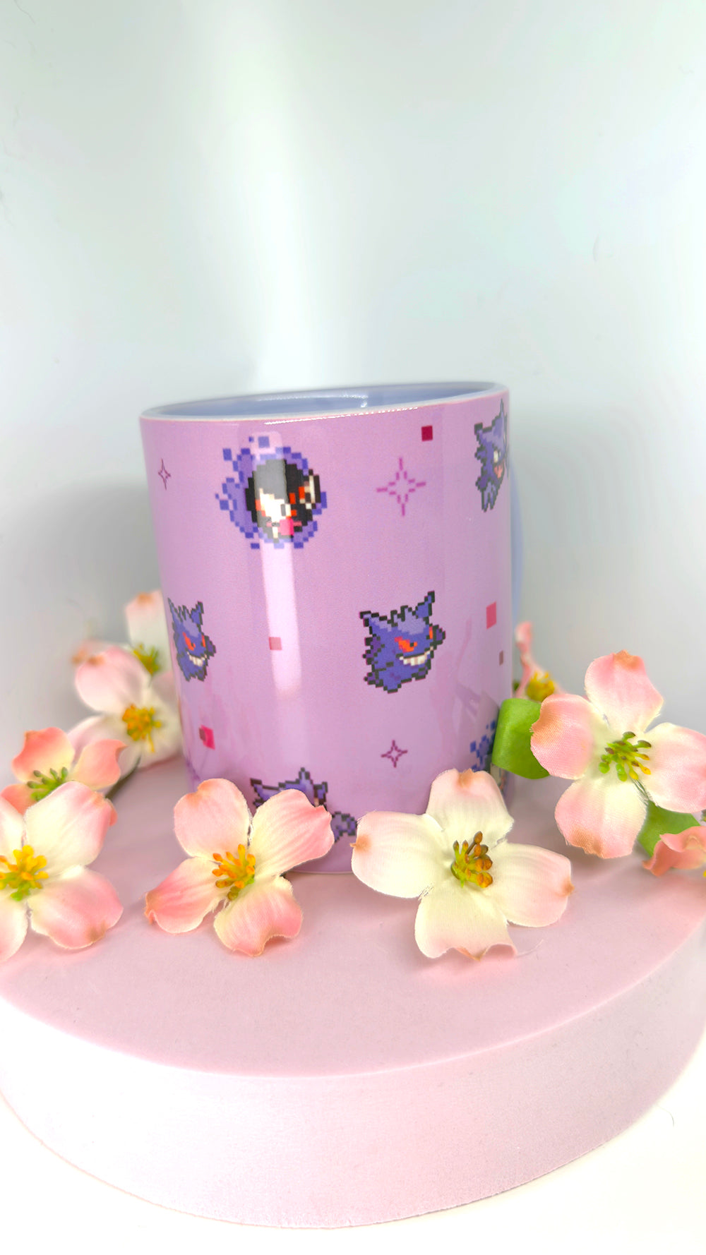 Ghost Evolution Pixel Mug