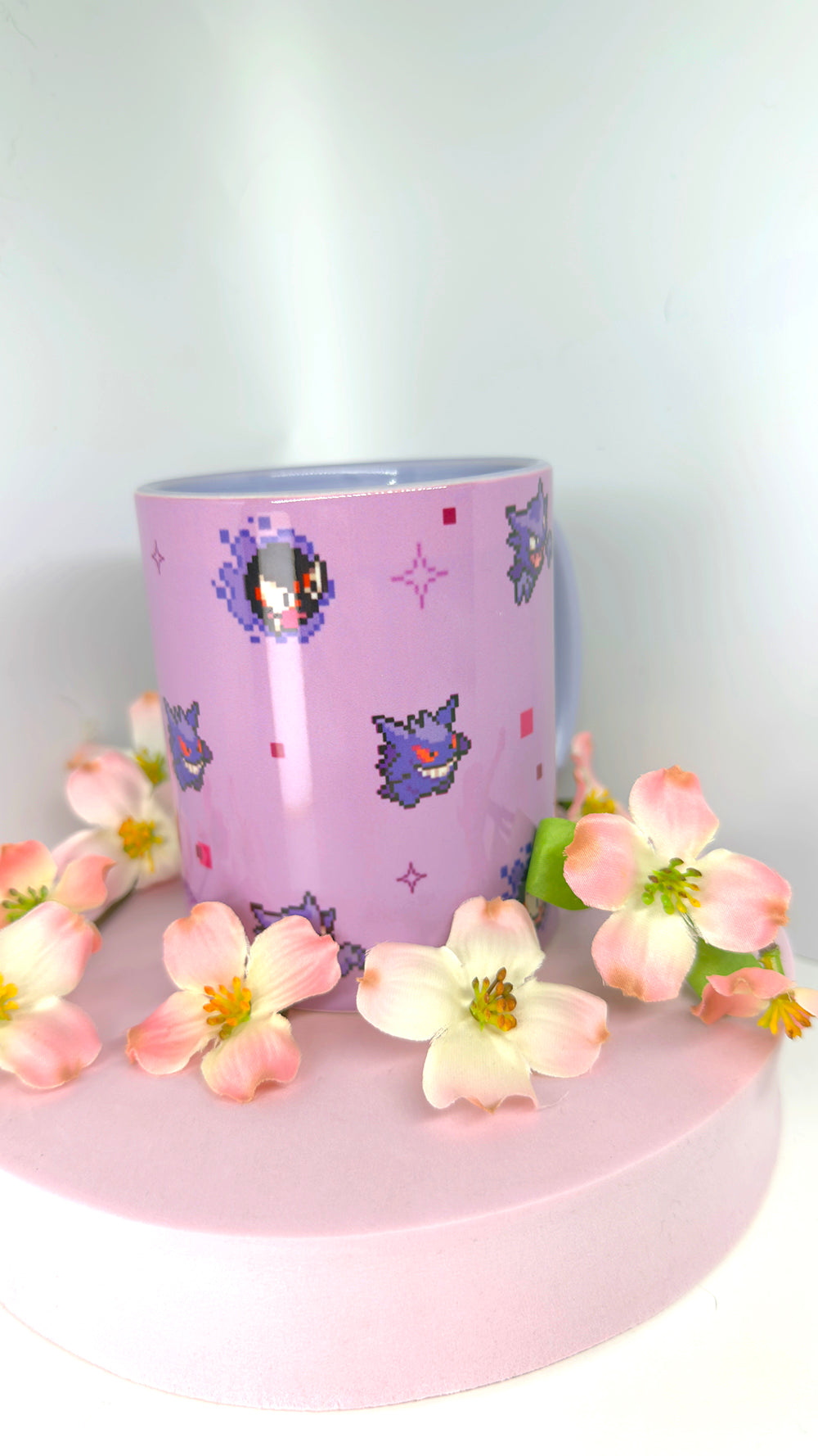 Ghost Evolution Pixel Mug