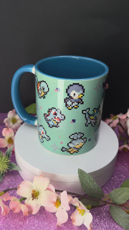 Water Type Pixel Mug