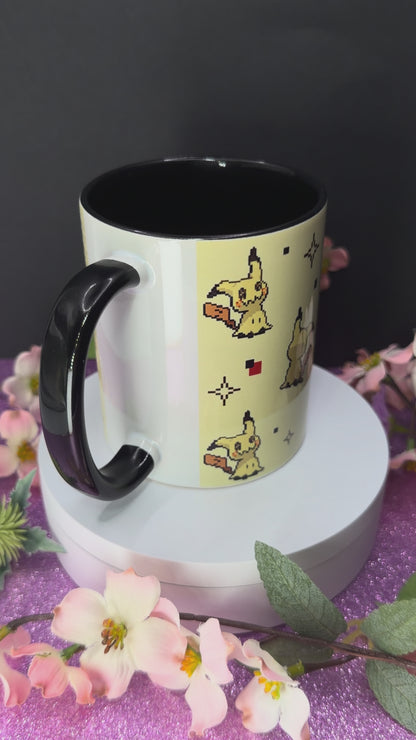 Spooky Mimic Pixel Mug