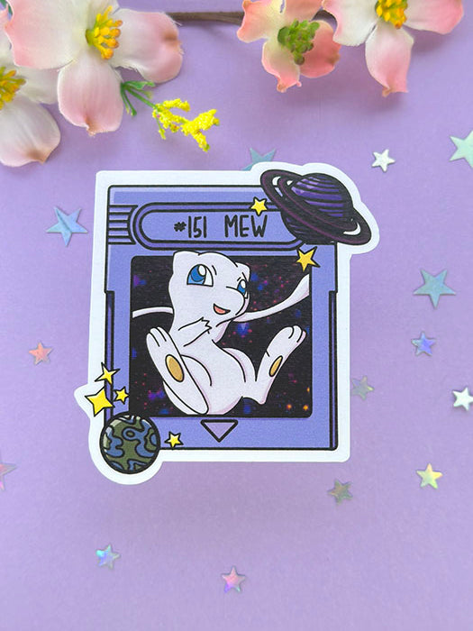 Mythical Cat Cartridge Sticker