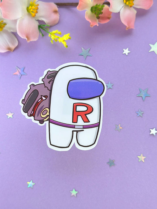 Rocket Boy Crew Sticker