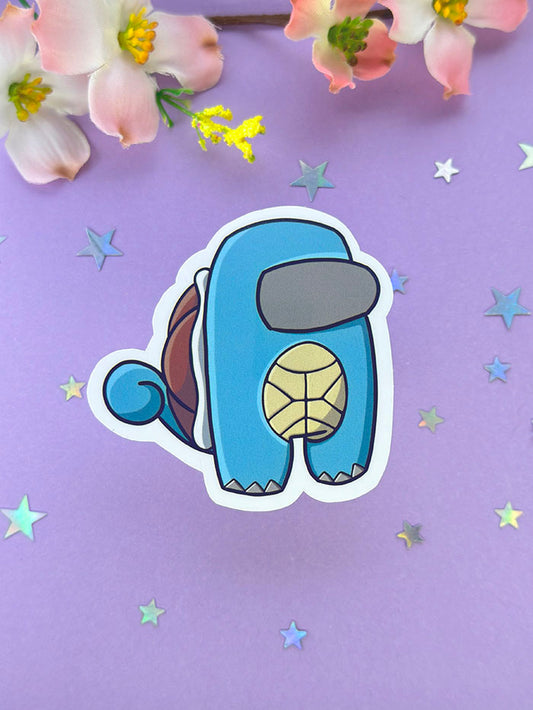 Water Turtle Crewmate Sticker