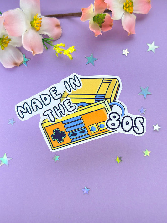 Made in the 80's NES Sticker