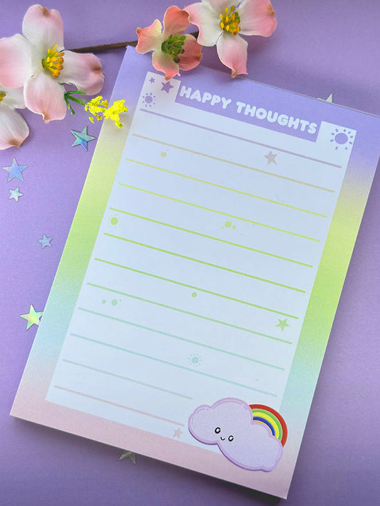 Cute Rainbow Notepad